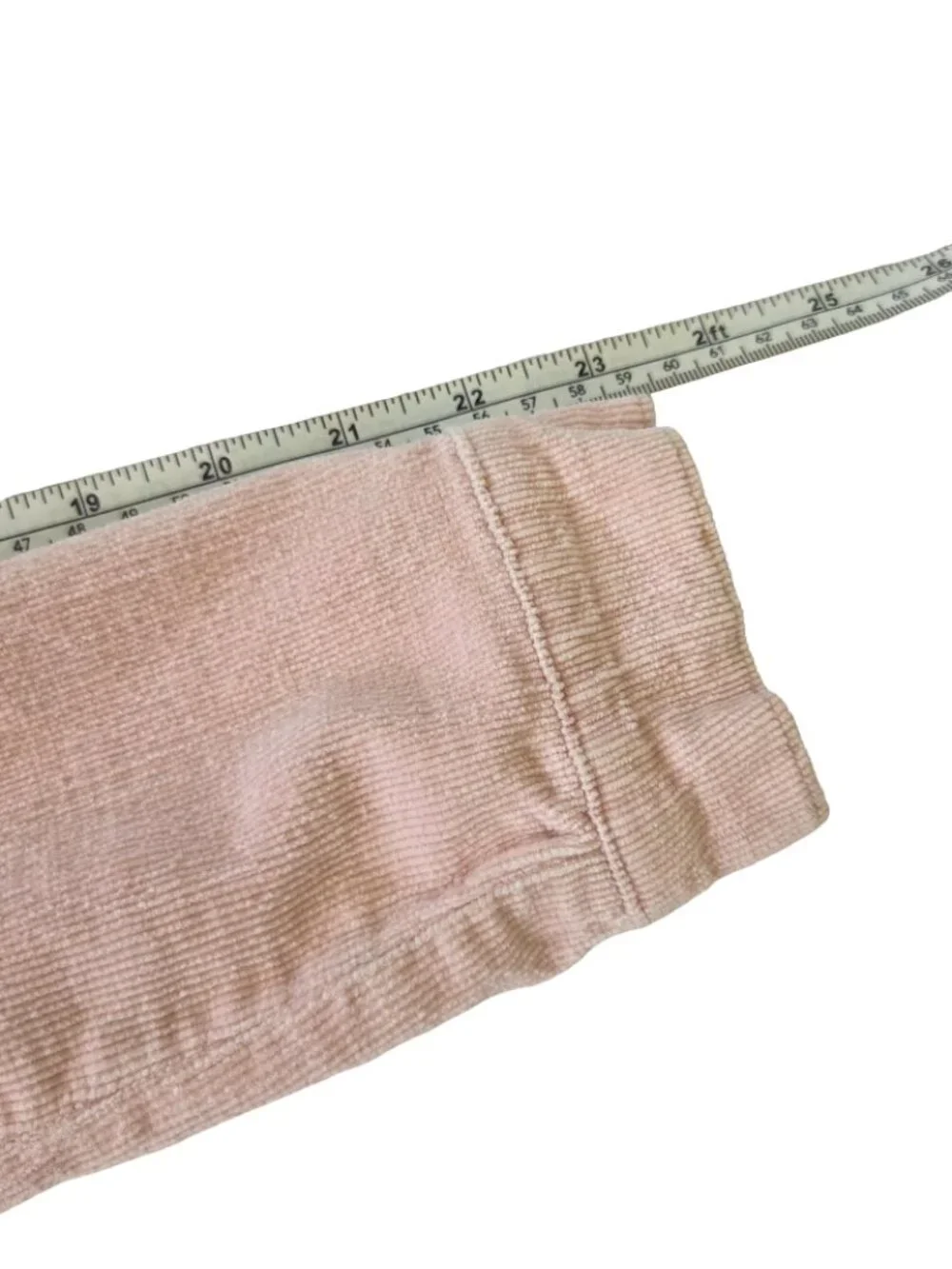 Share AC 3998 Girls L Pink Corduroy Jacket Cropped Y2K Cottagecore Preppy